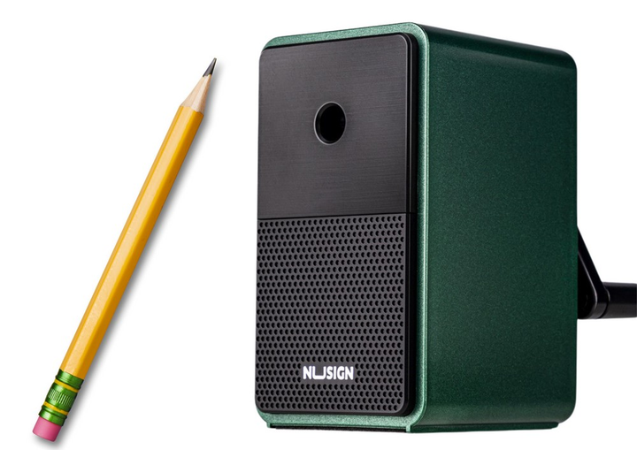 Стругачка LEAN Toys з контейнером і регулюванням леза Зелена (5905991023890) - зображення 2