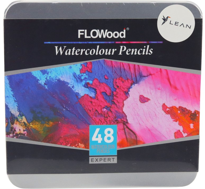 Набір акварельних олівців LEAN Toys 48 шт (5905991026839) - зображення 3