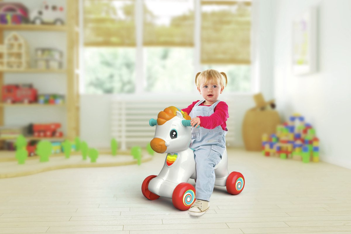 Гойдалка-конячка Clementoni Rocky The Rocking Horse 3 в 1 (8005125560790) - зображення 6