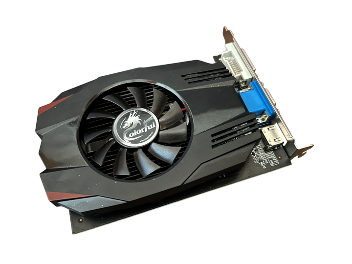 Видеокарта GT 730 2GB Colorful DDR3 Б/У - изображение 2