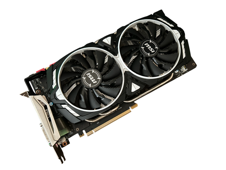Видеокарта GTX 1080 8GB MSI Armor (GeForce GTX 1080 ERMOR 8G OC) Б/B - Б/У - изображение 2