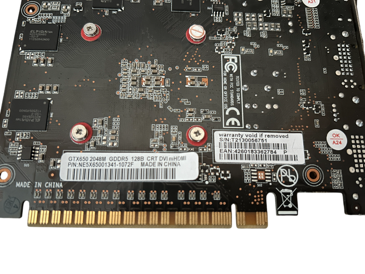 Відеокарта GTX 650 2GB Gainward (NE5X65001341-1071F) Б/В - зображення 5