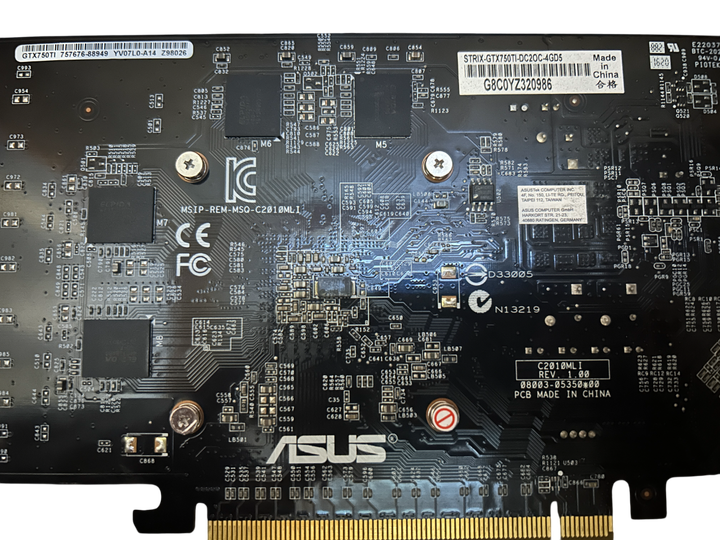 Відеокарта GTX 750Ti 2GB Asus Strix GDDR5 (STRIX-GTX750TI-DC2OC-4GD5) Б/В - зображення 6