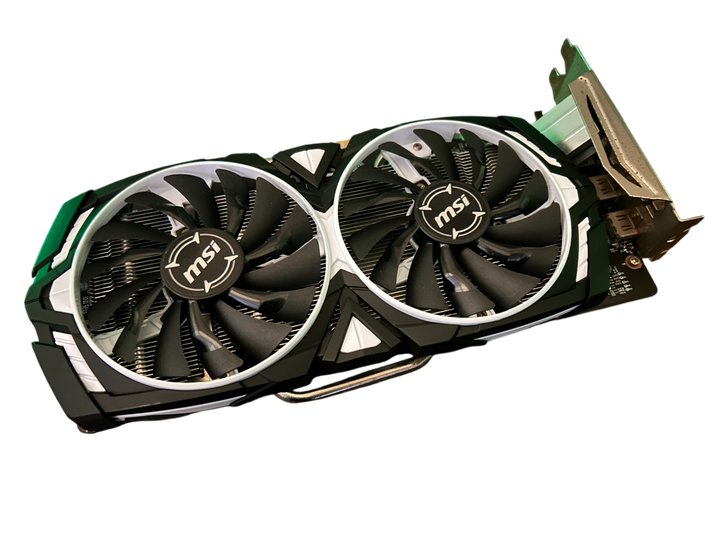 Видеокарта GTX 1060 3GB MSI Armor GDDR5 (GeForce GTX 1060 ARMOR 3G OCV1) Б/B - Б/У - изображение 2