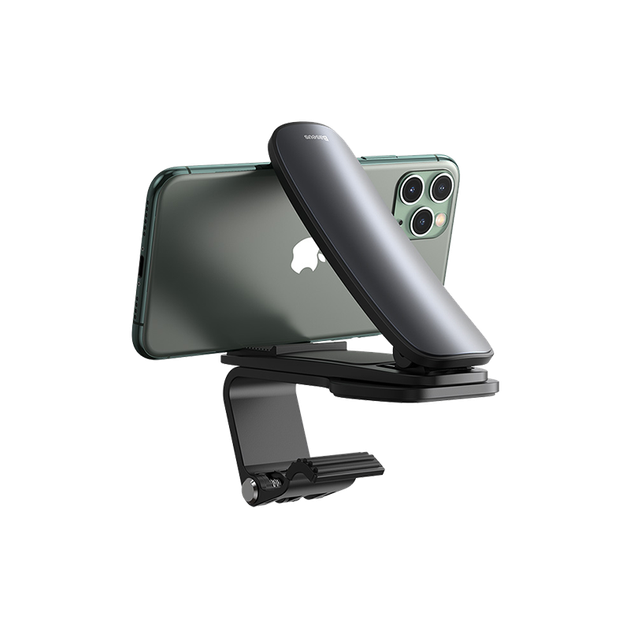Холдер Baseus Big Mouth Pro Car Mount ( Applicable to centre console ) Чорний - Фото 1 Холдер Baseus Big Mouth Pro Car Mount ( Applicable to centre console ) Чорний - изображение 1