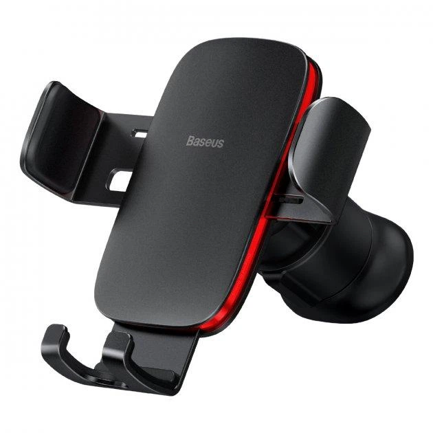 Холдер Baseus Metal Age 2 Gravity Car Mount (Air Outlet Version) Чорний - зображення 2