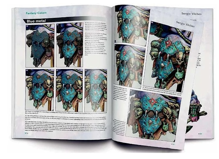 Книга Vallejo Фантазійні кольори Техніки фарбування за допомогою фарб з серії Game Color (видання англійською) (9788409555956) - зображення 2