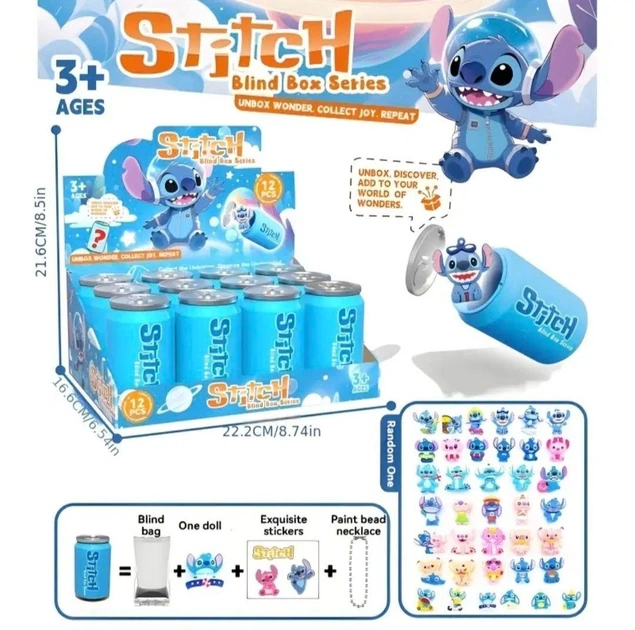 Коллекционная фигурка Стич (Stitch) - секретная фигурка в баночке (серия "Blind Box") - изображение 2