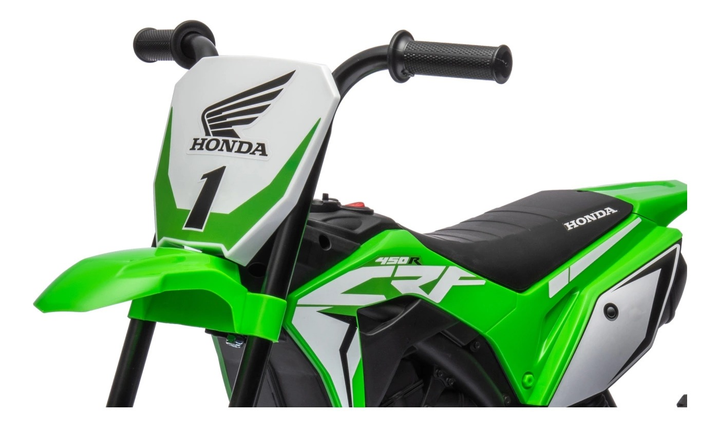 Pojazd na akumulator Milly Mally Motocykl HONDA CRF 450R Zielony (5901761128598) - obraz 12