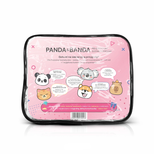 Zestaw kosmetyków dla dzieci Silcare Panda & Banda (5902560570243) - obraz 3