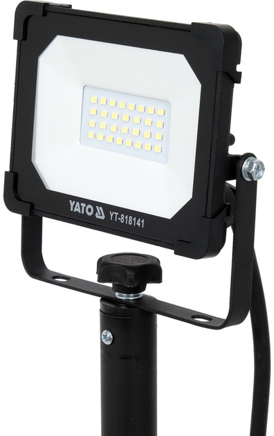 Прожектор YATO YT-818141 SMD LED зі стійкою 20 Вт 1900 лм (5906083072635) - зображення 3