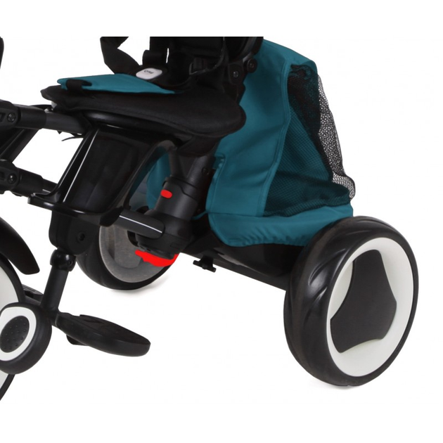 Rowerek trójkołowy Milly Mally Qplay Rito Plus Zielony 3846 (5061047480113) - obraz 4