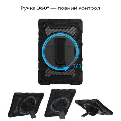 Чохол до планшета BeCover Horizontal handle Samsung Galaxy Tab A11 Plus SM-X236B 11.0" Black - Фото 3 Чохол до планшета BeCover Horizontal handle Samsung Galaxy Tab A11 Plus SM-X236B 11.0" Black - зображення 3
