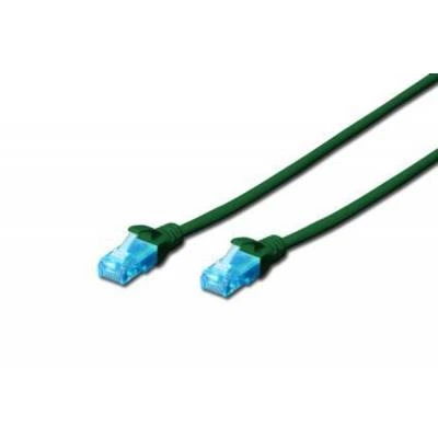 Патч-корд 5м, UTP, cat.5e, AWG 26/7, CCA, PVC, grey Digitus (DK-1512-050) - Фото 1 Патч-корд 5м, UTP, cat.5e, AWG 26/7, CCA, PVC, grey Digitus (DK-1512-050) - изображение 1