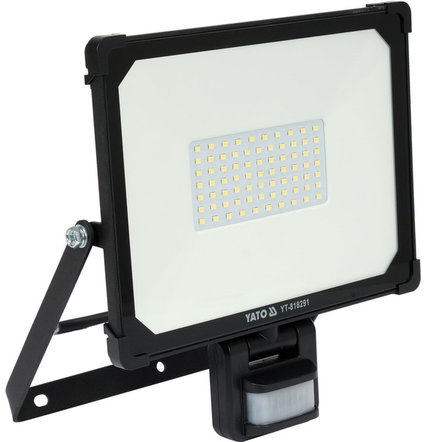 Reflektor YATO YT-818291 z czujnikiem ruchu SMD LED 50 W 4750 lm (5906083083723) - obraz 3