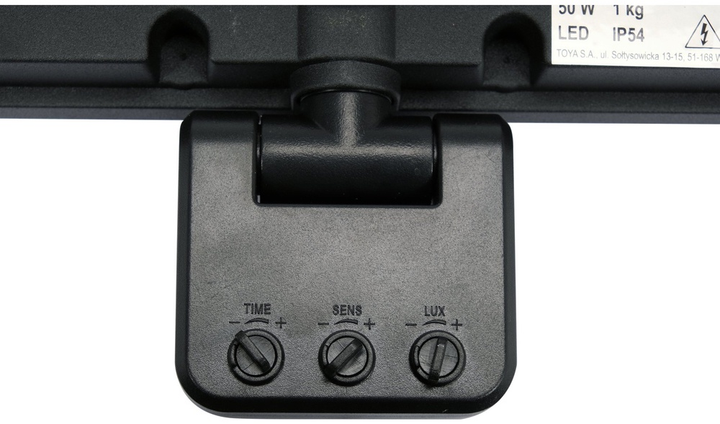 Reflektor YATO YT-818291 z czujnikiem ruchu SMD LED 50 W 4750 lm (5906083083723) - obraz 5