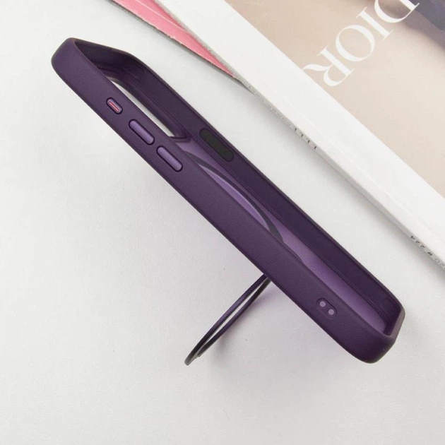 Чохол Ummi Colorful MagSafe HQ Ring для iPhone 14 / iPhone 13 з кільцем-підставкою 360° Айфон 14/Айфон 13 Purple - зображення 5