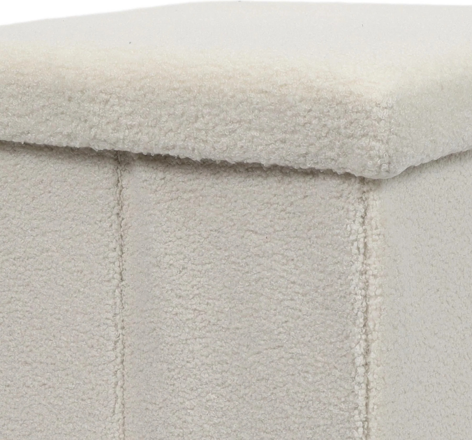 Pufa Storage solutions Bini ze schowkiem Beżowa (5902973458718) - obraz 6