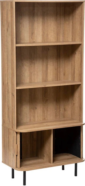 Regał na książki Atmosphera Colva 80 x 39.8 x 179.6 cm Brązowy (3560231550769)   - obraz 2