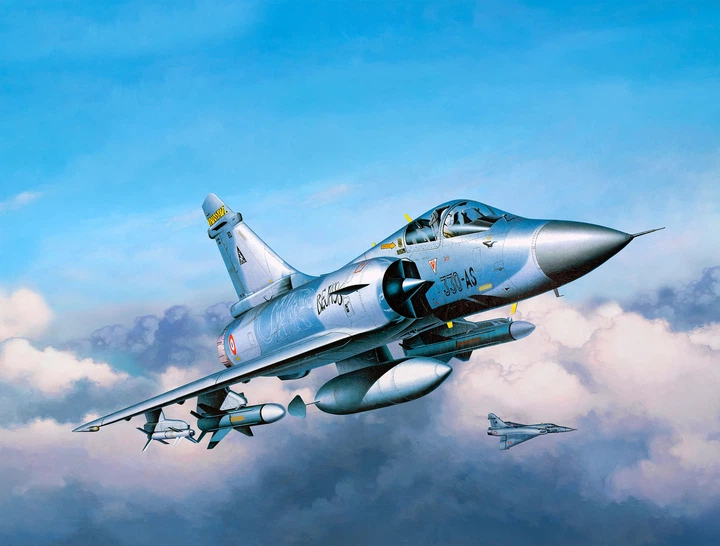 Сборная модель-копия Revell Самолет Dassault Mirage 2000C Уровень 5 Масштаб 1:48 (RVL-03813) - Фото 8 Сборная модель-копия Revell Самолет Dassault Mirage 2000C Уровень 5 Масштаб 1:48 (RVL-03813) - изображение 8