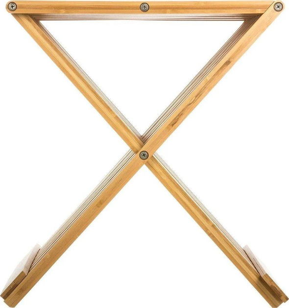 Бамбуковий табурет 5five Simply Smart Bambou складний Коричневий (3560234519565) - зображення 2