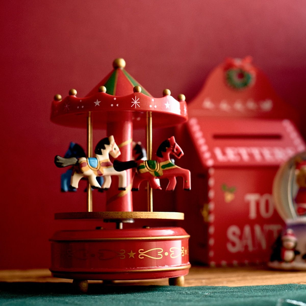 Figurka Homla Songa karuzela z pozytywką 11 × 18 cm (5906496715310) - obraz 4