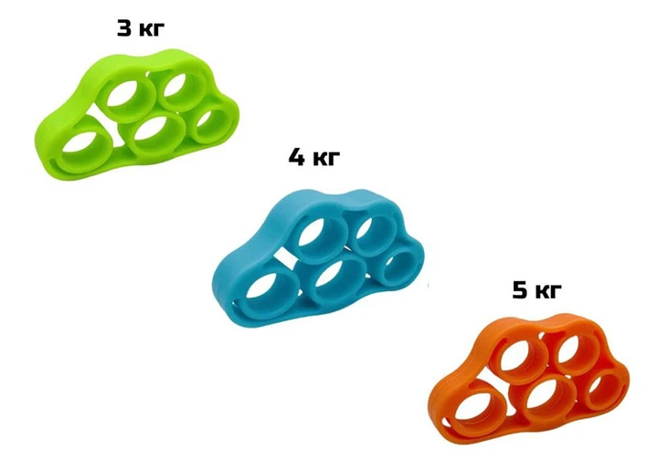 Эспандер для рук и пальцев EasyFit GripFlex 5 кг (оранжевый) 4951220 - изображение 3