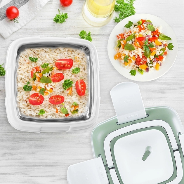 Термос для їжі Orion Termo сталевий Зелений 1.9 л (8592381214326) - зображення 7