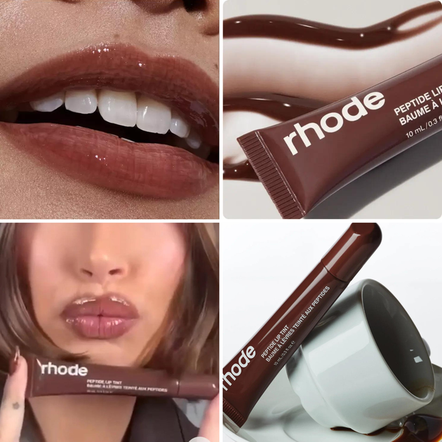 Блеск-тинт для губ с пептидами для губ Rhode Peptide Lip Tint Espresso 10 мл - Фото 8 Блеск-тинт для губ с пептидами для губ Rhode Peptide Lip Tint Espresso 10 мл - изображение 8