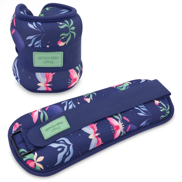 Обважнювачі на щиколотки та зап'ястя Spokey The bloom form 2 x 1.5 кг (5905339444905) - зображення 2