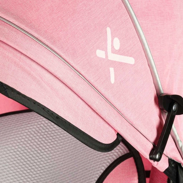 Rowerek trójkołowy Trike Fix V3 Spacerówka 3w1 Obracany 360° Różowy (5903039765870) - obraz 7