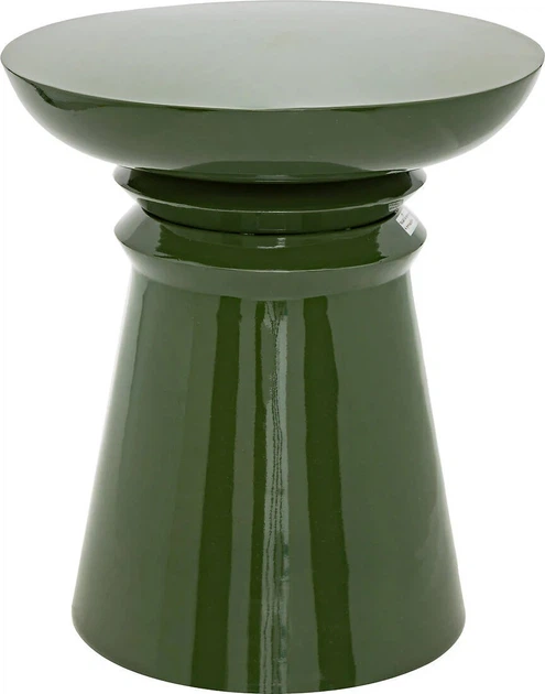 Журнальний столик Atmosphera Jaya колона 38 x 43 см Зелений (3560232950360) - зображення 1