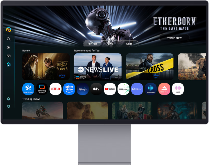 Монітор 32" Samsung Smart AI Monitor M9 S32FM900SU (LS32FM900SUXEN) - зображення 2