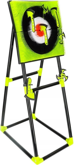 Zestaw tarcza dart silikonowa AJ Sportz XXL z rzutkami i toporkiem (5903039750425) - obraz 3