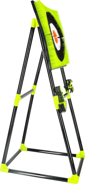 Zestaw tarcza dart silikonowa AJ Sportz XXL z rzutkami i toporkiem (5903039750425) - obraz 4