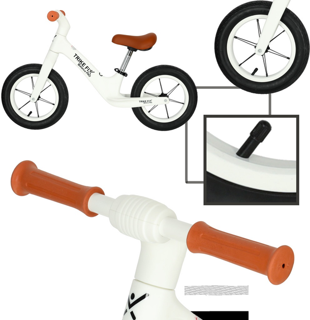 Біговел Trike Fix Balance PRO Білий 3.7 кг (5903039742536) - зображення 5