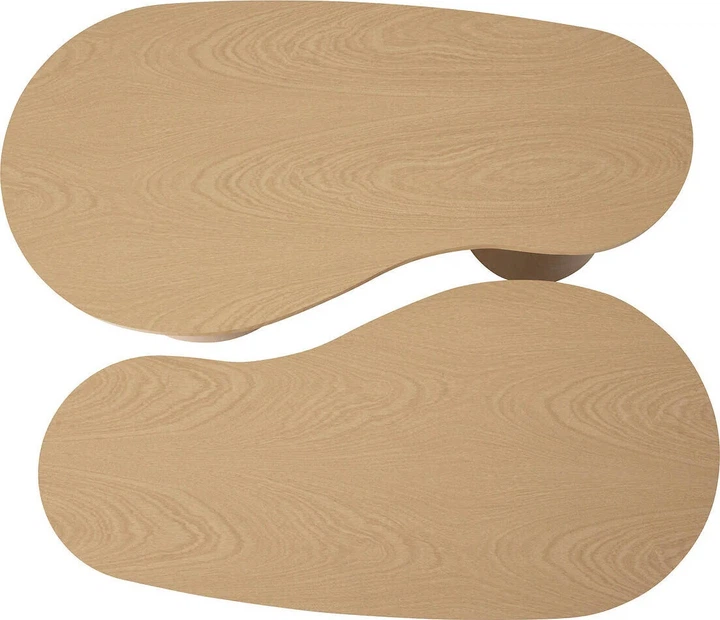 Набір журнальних столиків Atmosphera Soleya в органічній формі 2 шт. (3560232762079) - зображення 4