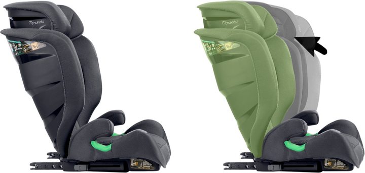 Fotelik samochodowy Nukido Louis Soft 15-36 kg Szary (5903890622985) - obraz 6