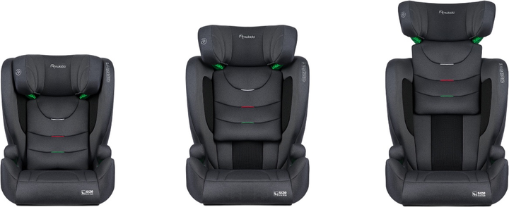 Fotelik samochodowy Nukido Louis Soft 15-36 kg Szary (5903890622985) - obraz 8