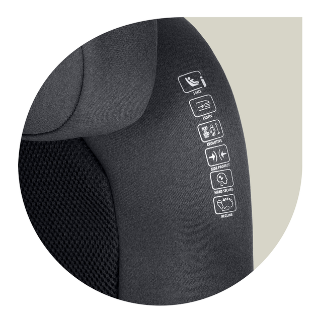 Fotelik samochodowy Nukido Louis Soft 15-36 kg Szary (5903890622985) - obraz 10