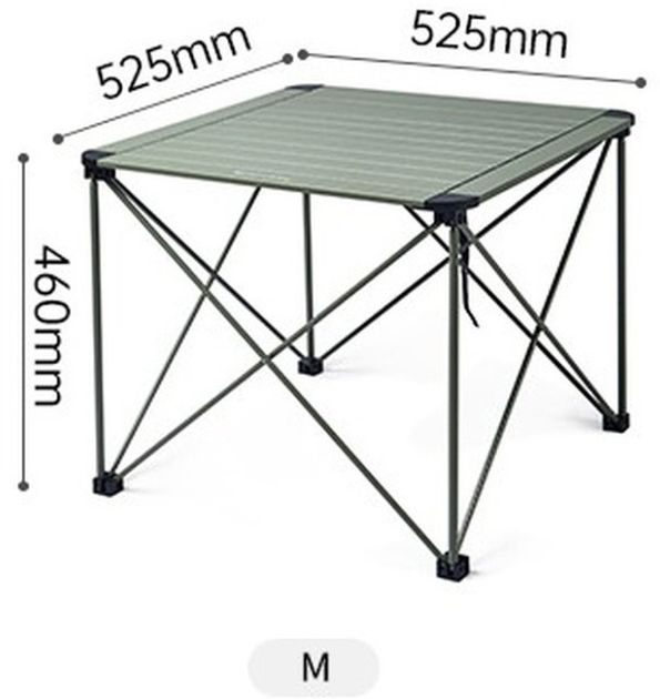 Składany stół Naturehike M Aluminium Szary CNK2450JJ013 (6976507663267) - obraz 2