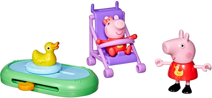Ігровий набір Peppa Figurines Моменти з Пеппою Сестрички на прогулянці G0528 (5010996327635() - зображення 2