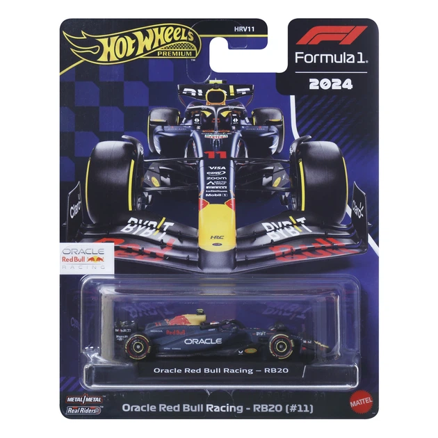 Колекційний болід Hot Wheels Formula 1 Red Bull 2024 Sergio Perez JBM19 (194735263875) - зображення 5