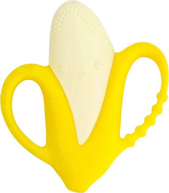 Gryzak dla zębów Infantino Bananek teksturowany 316745I (0773554167450) - obraz 1