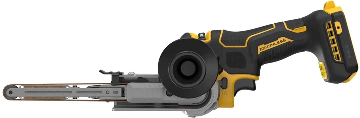 Напилок DeWalt стрічковий акумуляторний безщітковий DCM200N (5035048795156) - зображення 1