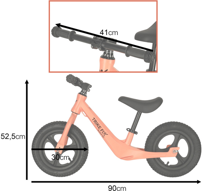 Біговел Trike Fix Active X2 Помаранчевий (5903039742499) - зображення 5