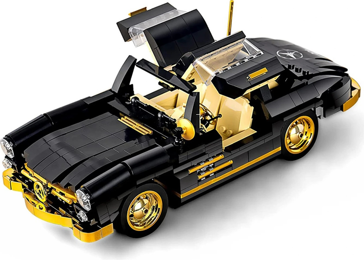 Набір кубиків Ретро-машинка 886 елементів ZKL.10005 (5903864945065) - зображення 4