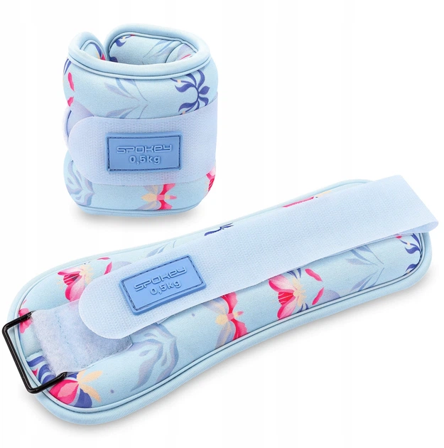 Обважнювачі на щиколотки та зап'ястя Spokey The bloom form 2 x 0.5 кг (5905339444899) - зображення 2