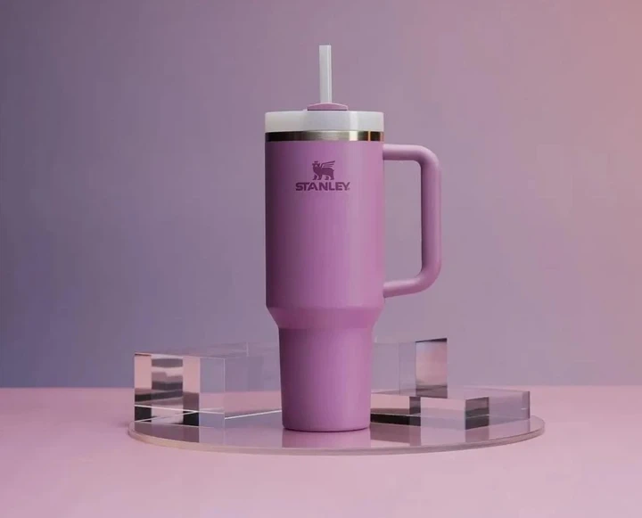Термокружка Stanley Quencher H2.0 Tumbler Фиолетовый, 1.182л - изображение 11