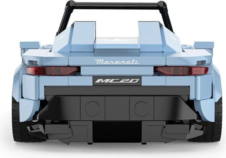 Zestaw klocków Rastar Maserati MC20 niebieski 370 elementów ZKL.10210.NIE (6930751324497) - obraz 8